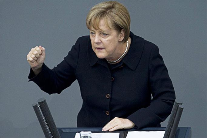 Angela Merkel Türkiyənin notasından danışdı