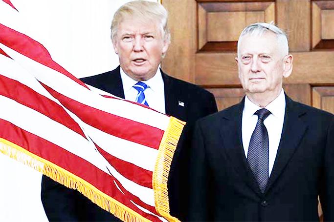 Trampla Mattis arasında ilk ziddiyyət