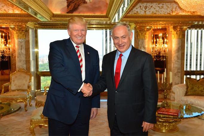 Tramp-Netanyahu görüşü...