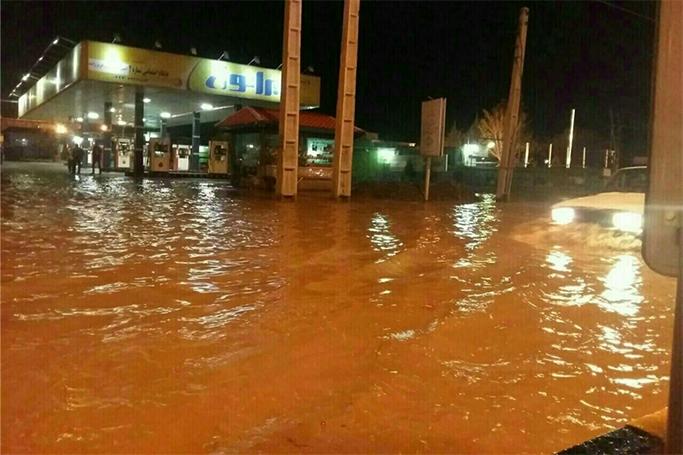 İranın Şərqi Azərbaycan əyalətlərini sel basdı