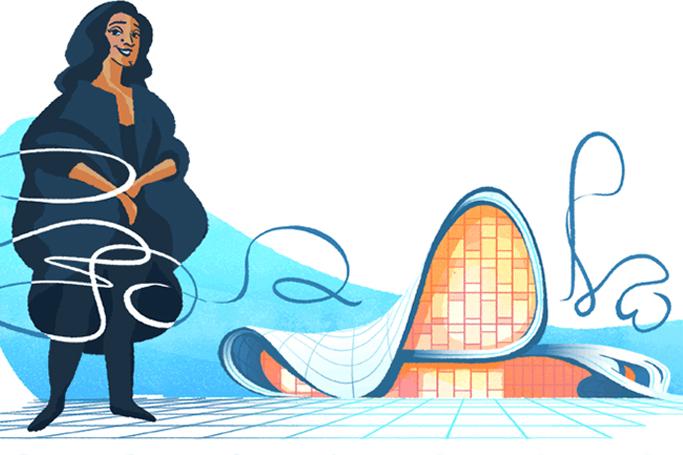 «Google»da Zaha Hadid günü