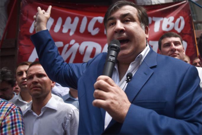 Saakaşvili azadlıqda