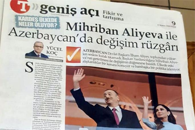 “Mehriban Əliyeva ilə Azərbaycanda dəyişiklik rüzgarı”
