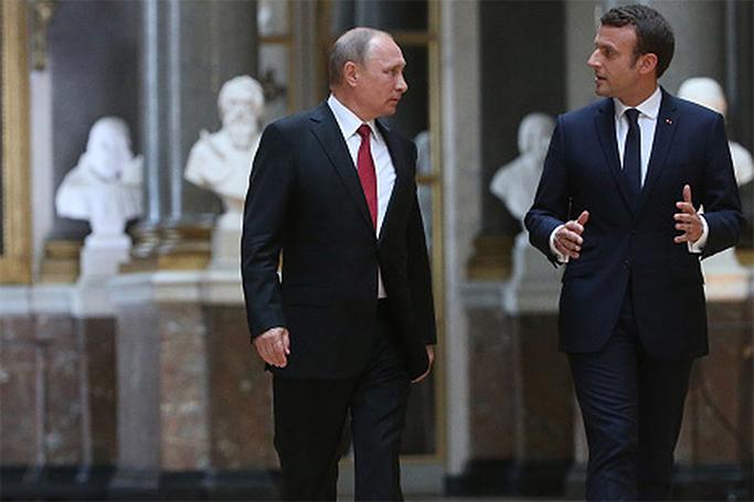 Putin Makronu əliboş yola salır