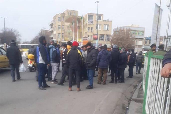 Təbrizdə aksiya