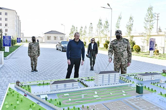 Ağcabədidə yeni hərbi şəhərcik