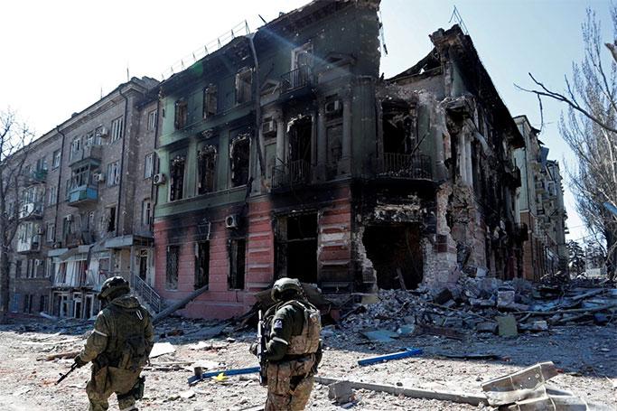 İşğalçılar Donbasa doğru hərəkət edir