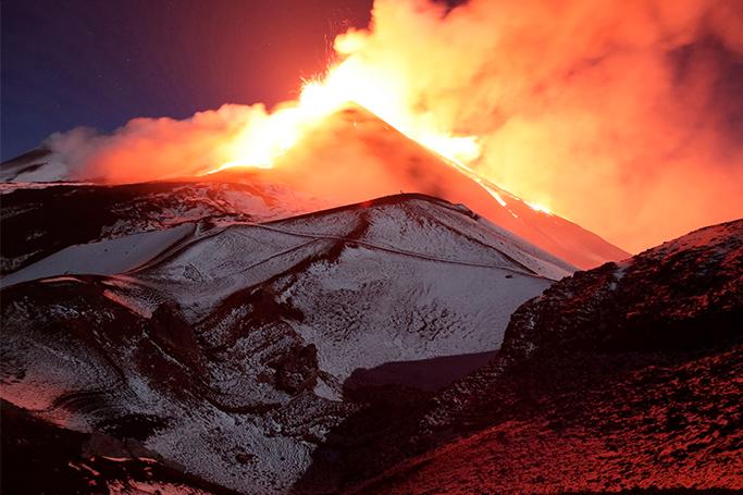 Öncə Kanlaon, sonra Etna