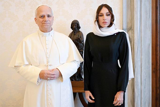 Birinci vitse-prezident Roma Papası ilə görüşüb